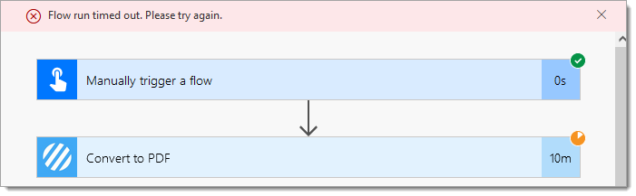 Flow run timed out. Please try again.