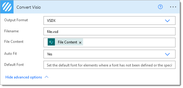 Convert Visio VSDX