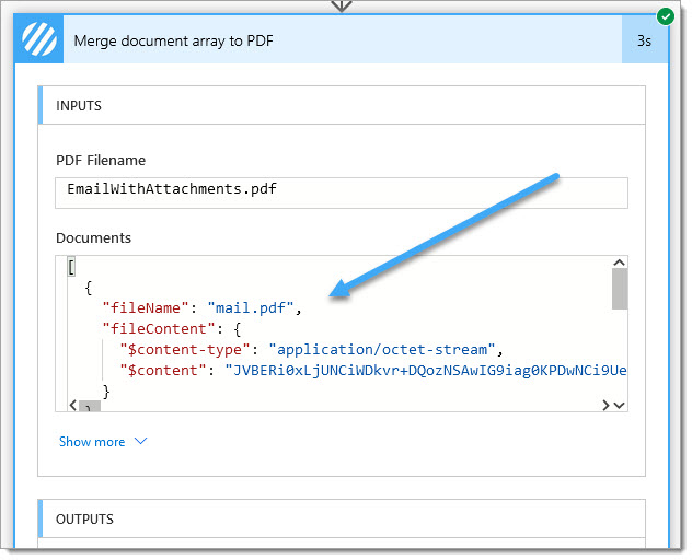 Convert Attachment to PDF