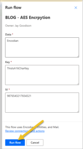 Encrypt and Decrypt Data with AES in Power Automate — Encodian